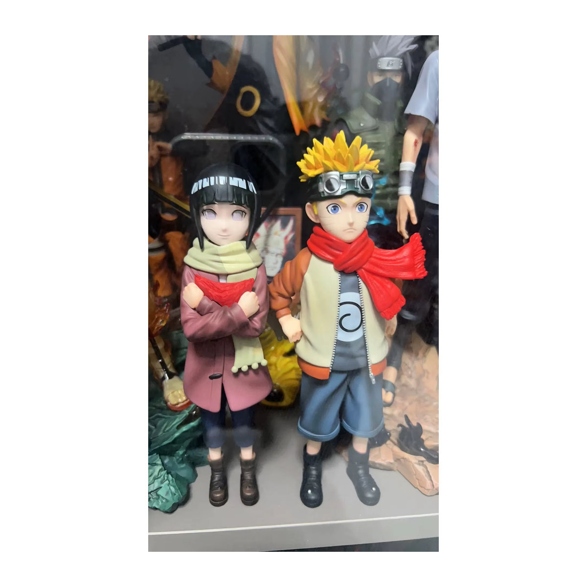 Bandai Naruto und Hyūga Hinata Actionfiguren Set aus Kunststoff, mehrfarbig, dekorative Statuen für Erwachsene - Bild 4