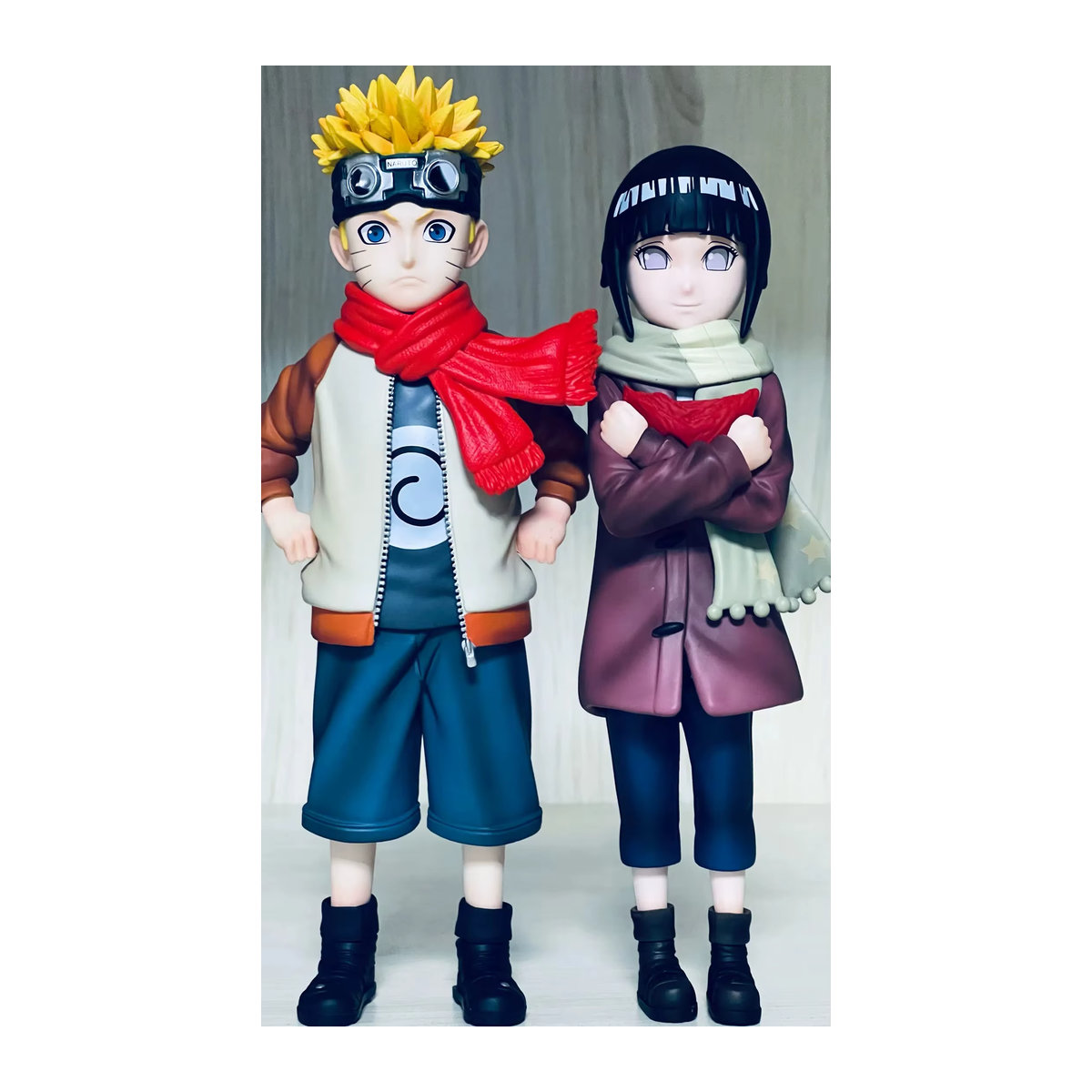 Bandai Naruto und Hyūga Hinata Actionfiguren Set aus Kunststoff, mehrfarbig, dekorative Statuen für Erwachsene - Bild 5