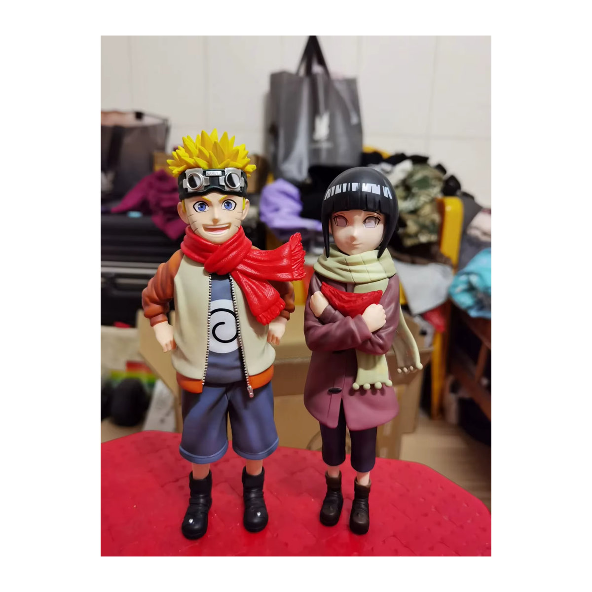 Bandai Naruto und Hyūga Hinata Actionfiguren Set aus Kunststoff, mehrfarbig, dekorative Statuen für Erwachsene - Bild 6