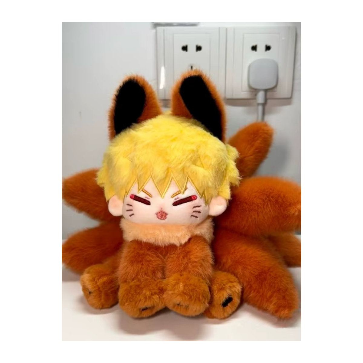 Bandai Naruto Uzumaki Anime Stofftier in Orange, Höhe: 20 cm - Bild 7