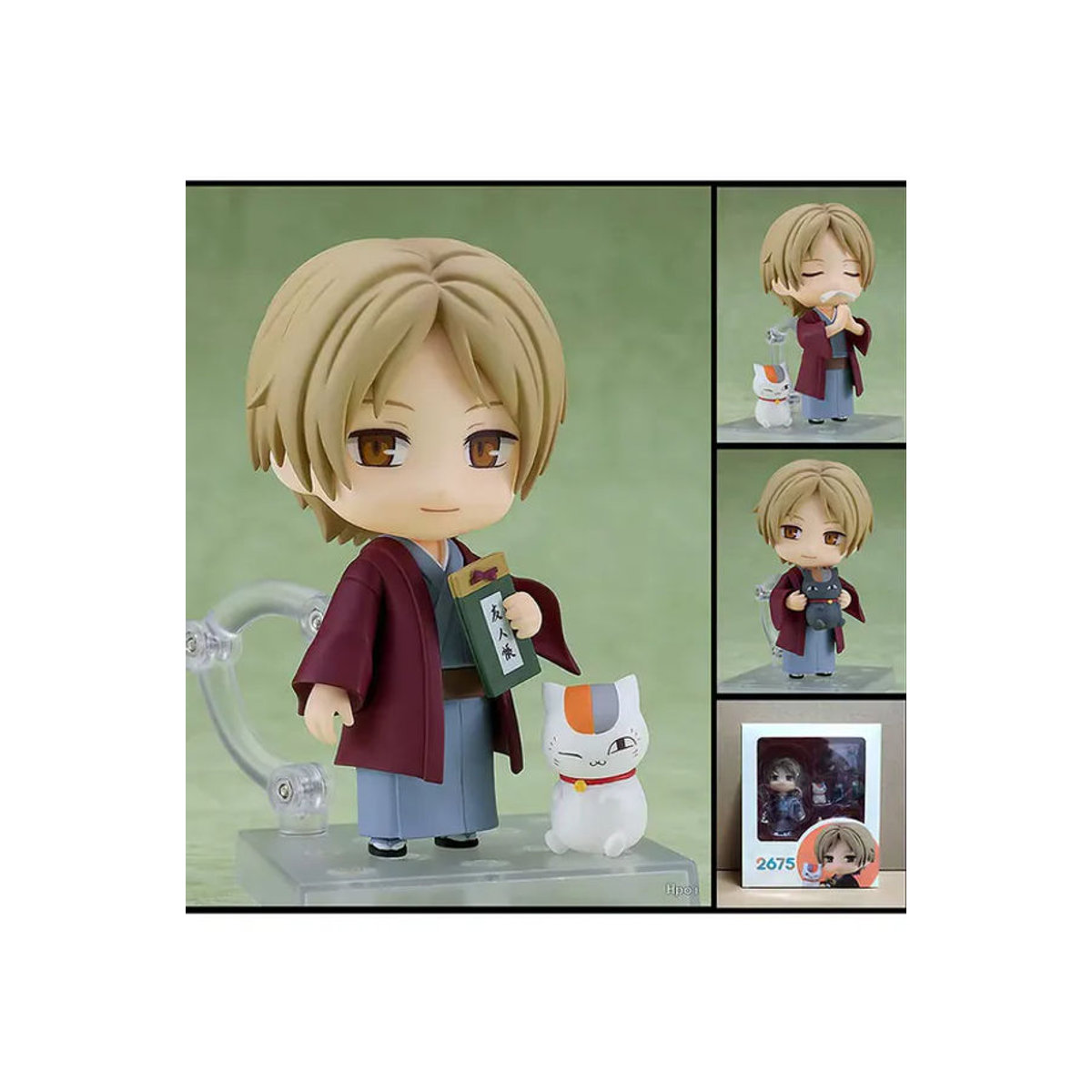 Bandai Natsume Yuujinchou Madara Katzenlehrer Actionfigur mit austauschbaren Gesichtern in Mehrfarbig - Bild 4