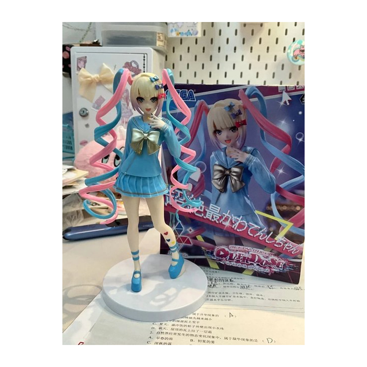 Bandai Needy Girl Overdose Anime-Figur KAngel Actionfigur aus Kunststoff in Blau - Bild 1