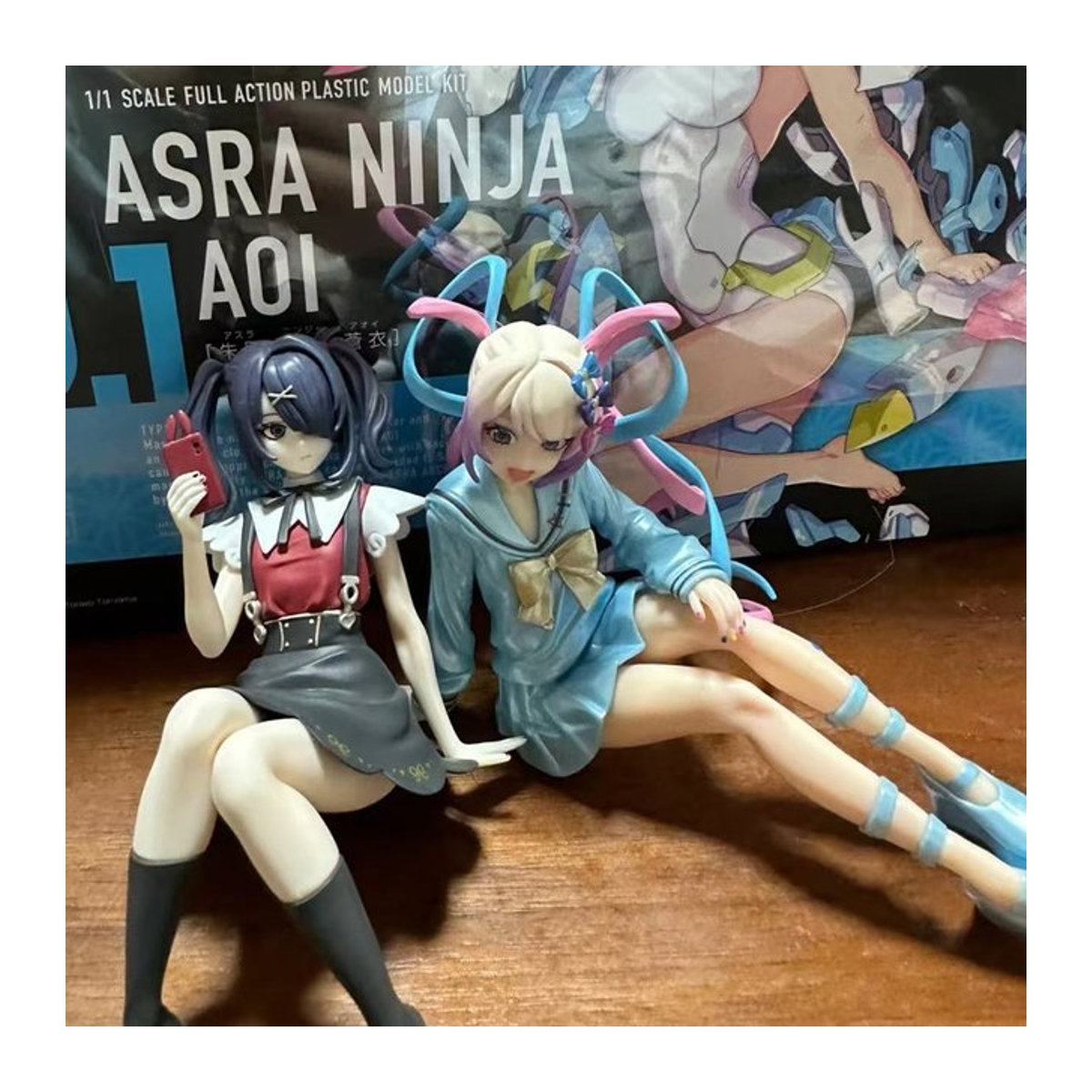 Bandai Needy Streamer Overdose KAngel und Ame-chan Figurenset Noodle Stopper aus Kunststoff in Mehrfarbig - Bild 1