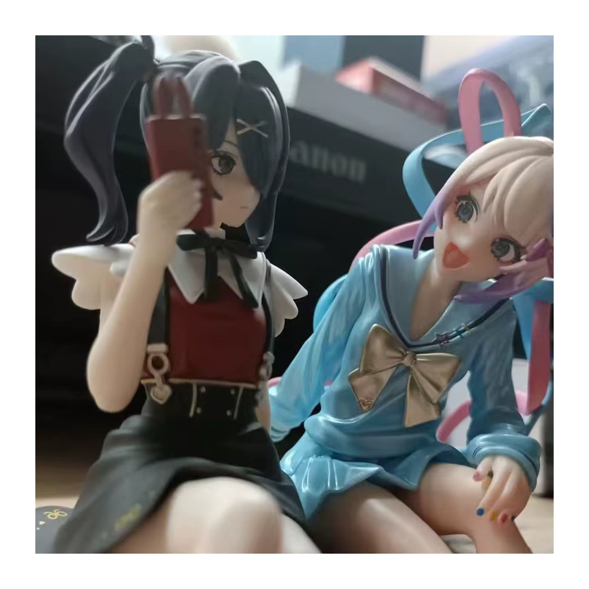 Bandai Needy Streamer Overdose KAngel und Ame-chan Figurenset Noodle Stopper aus Kunststoff in Mehrfarbig - Bild 3