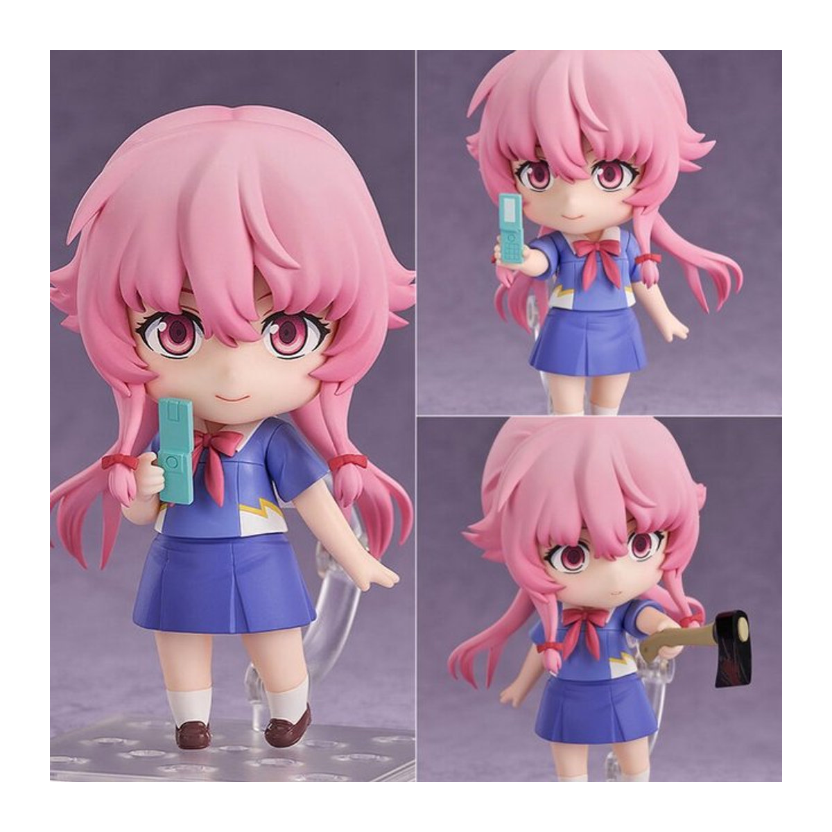 Bandai Nendoroid 2316 Gasai Yuno Future Diary Sammlerfigur, mehrfarbig, 10 cm - Bild 1