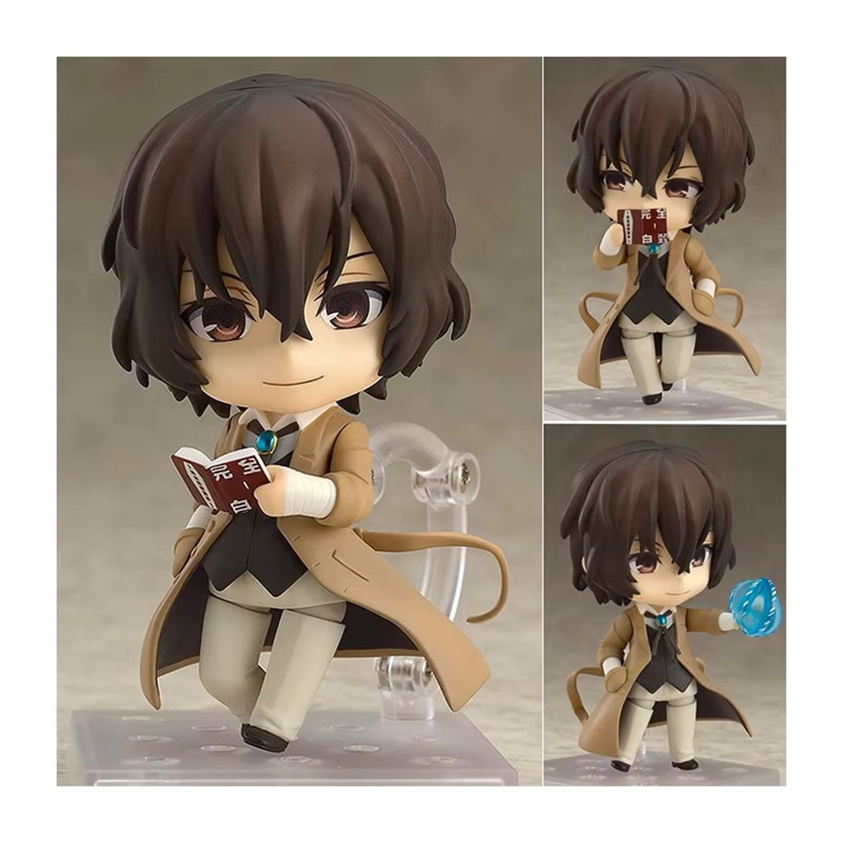 Bandai Nendoroid Bungo Stray Dogs Anime-Figuren als bewegliche Modellpuppen aus Kunststoff, mehrfarbig - Bild 2