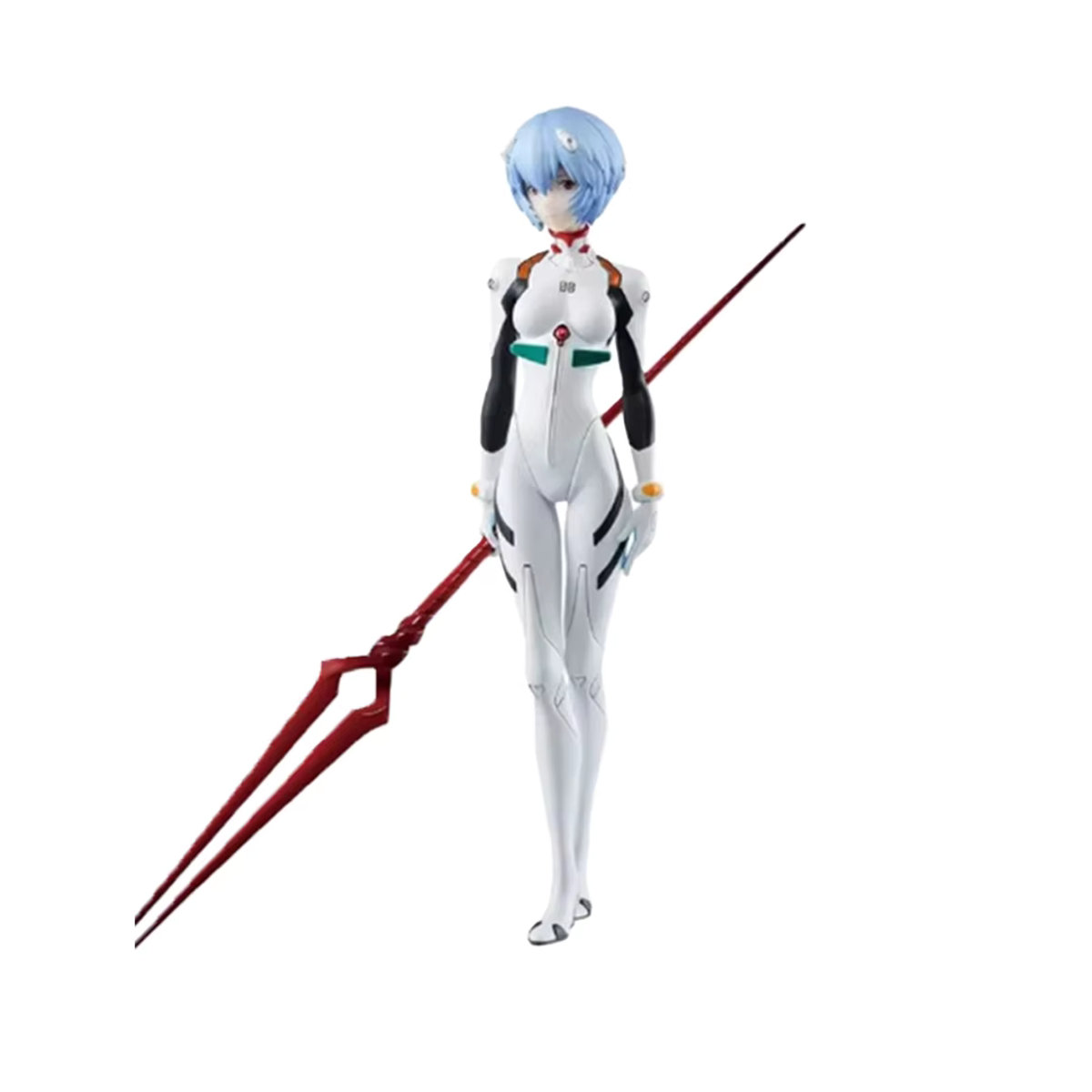 Bandai Neon Genesis Evangelion Anime-Figur Eva Ayanami Rei in Weiß aus Kunststoff - Bild 6