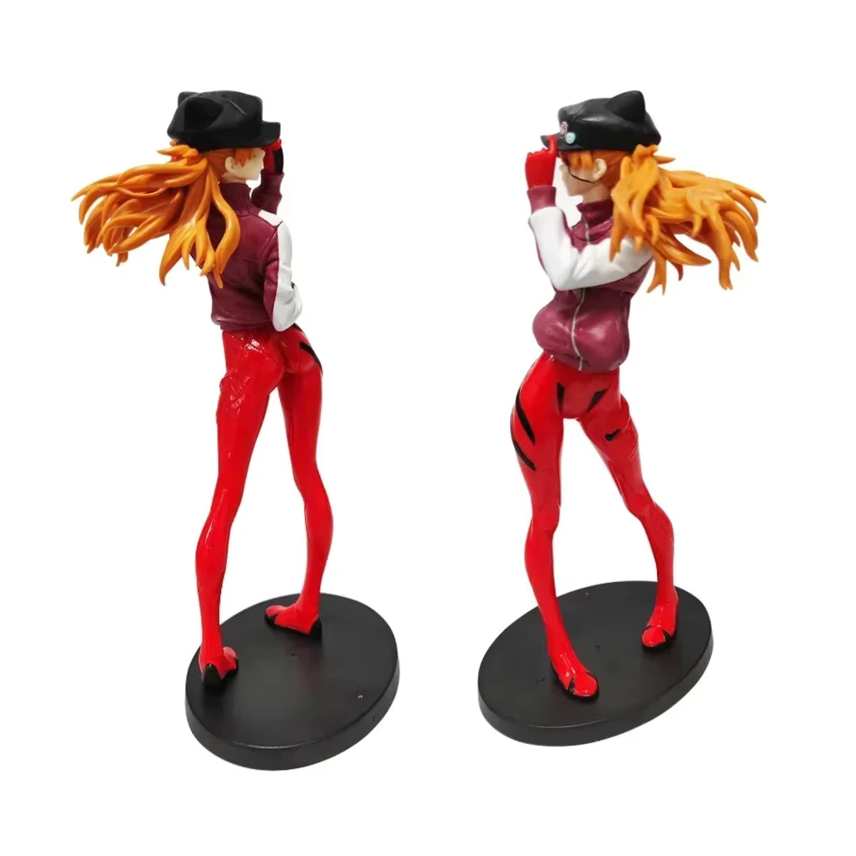 Bandai Neon Genesis Evangelion Asuka Langley Soryu und Ayanami Rei Figuren, mehrfarbig, Höhe: 24 cm - Bild 2
