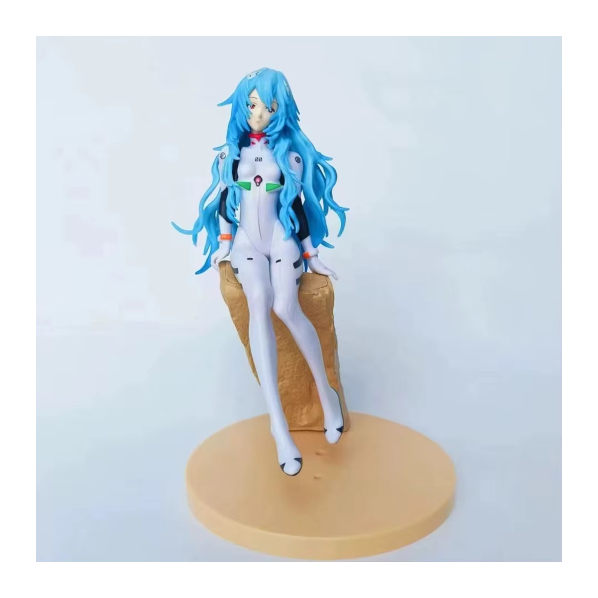 Bandai Neon Genesis Evangelion Ayanami Rei Anime-Actionfigur aus Kunststoff in Weiß - Bild 2
