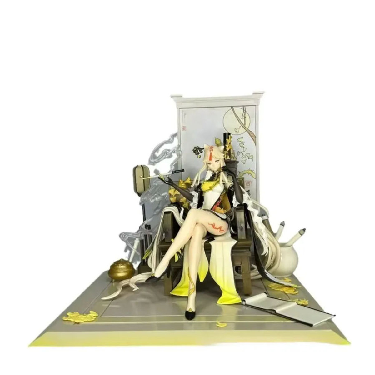 Bandai Ningguang Maskierte Mondfrau Tianshuan Ver. 1/7 Anime-Statue aus Kunststoff, mehrfarbig - Bild 5