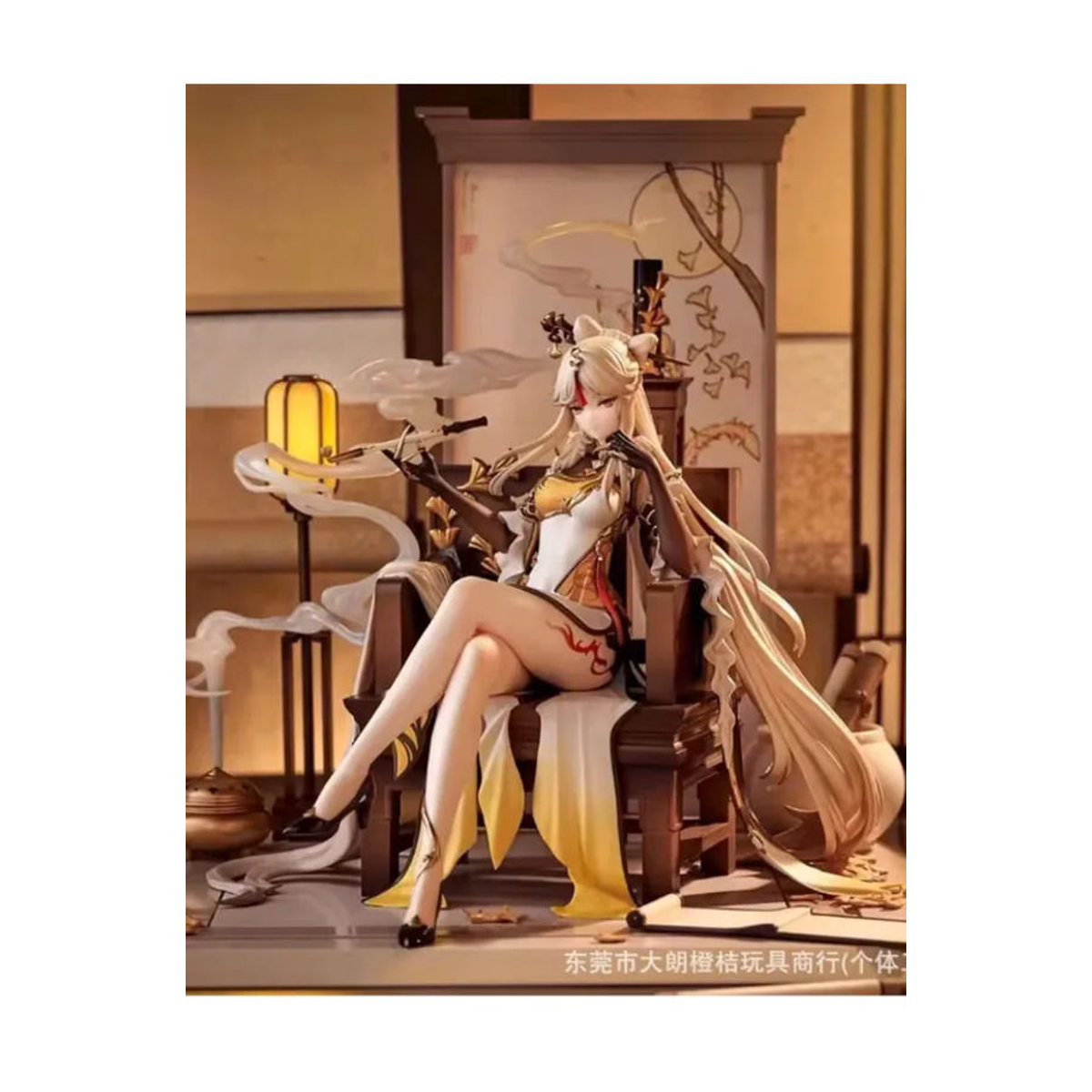 Bandai Ningguang Maskierte Mondfrau Tianshuan Ver. 1/7 Anime-Statue aus Kunststoff, mehrfarbig - Bild 6