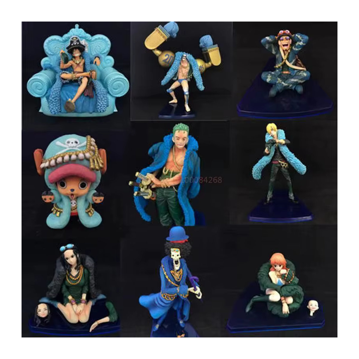 Bandai One Piece 20-Jahres-Jubiläums Actionfiguren Anime-Version aus Kunststoff in Blau - Bild 2