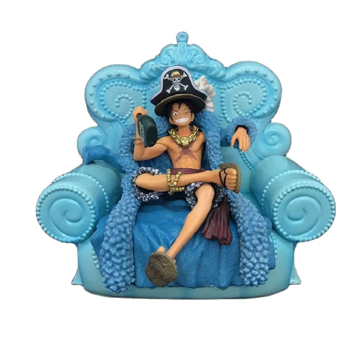 Bandai One Piece 20-Jahres-Jubiläums Actionfiguren Anime-Version aus Kunststoff in Blau - Bild 7