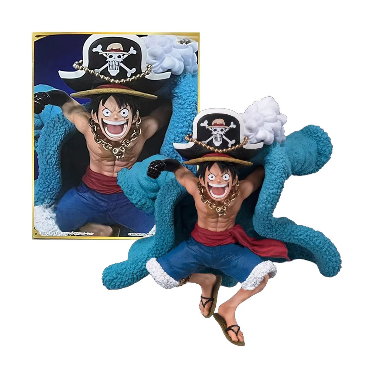 Bandai One Piece 20th Anniversary Monkey D. Ruffy Actionfigur aus PVC, mehrfarbig, Höhe: 12 cm - Bild 5