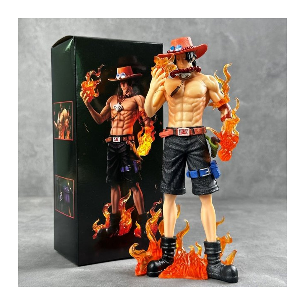 Bandai One Piece Ace Figur aus Kunststoff, mehrfarbig, stehend - Bild 1