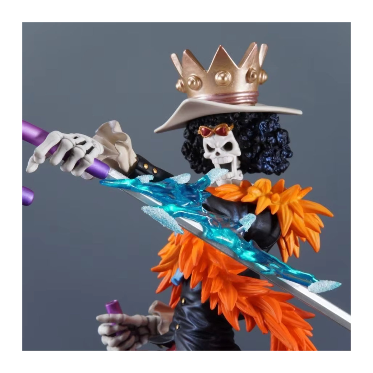 Bandai One Piece Actionfigur Brook als Sammlerstück aus Kunststoff, mehrfarbig, Höhe: 33 cm - Bild 2