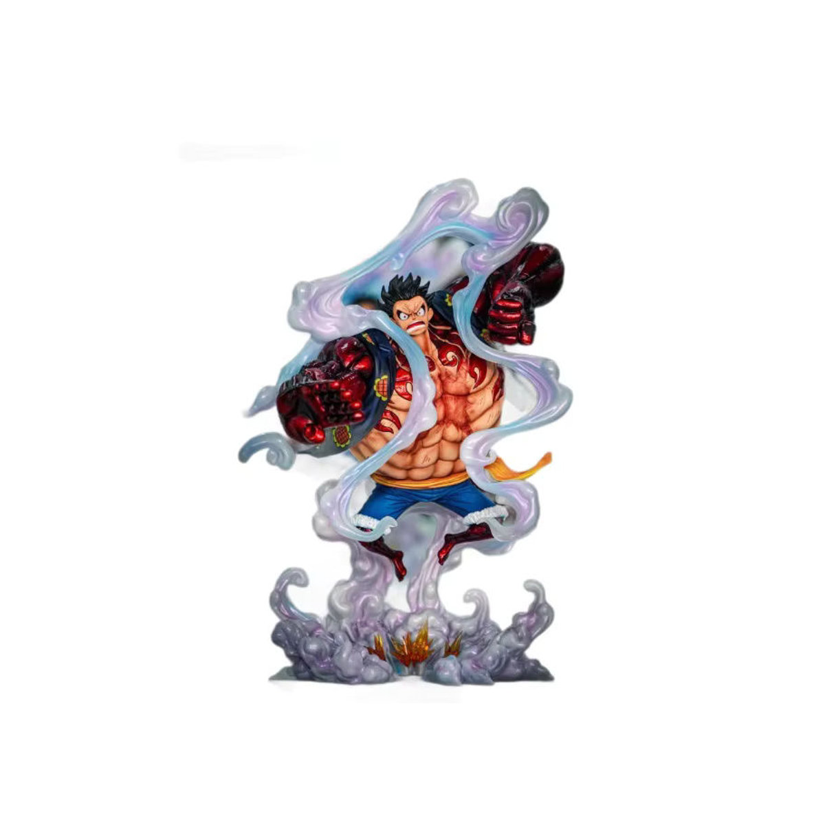Bandai One Piece Actionfigur Dream Gear Vierte Ruffy Animation Modell aus Kunstharz, mehrfarbig, Höhe: 38 cm - Bild 6