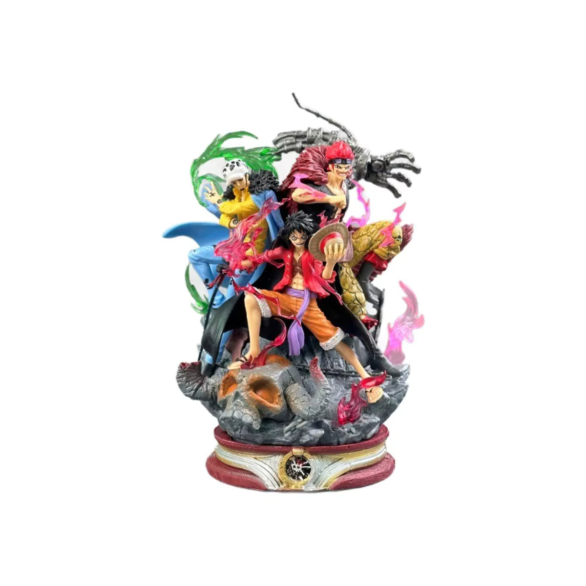 Bandai One Piece Actionfigur Drei Kapitäne Luffy Law Kid aus PVC, mehrfarbig, Höhe: 20 cm - Bild 6