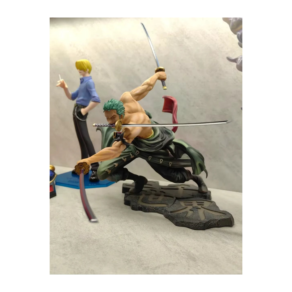 Bandai One Piece Actionfigur Roronoa Zoro Anime-Modell aus Kunststoff, mehrfarbig - Bild 3