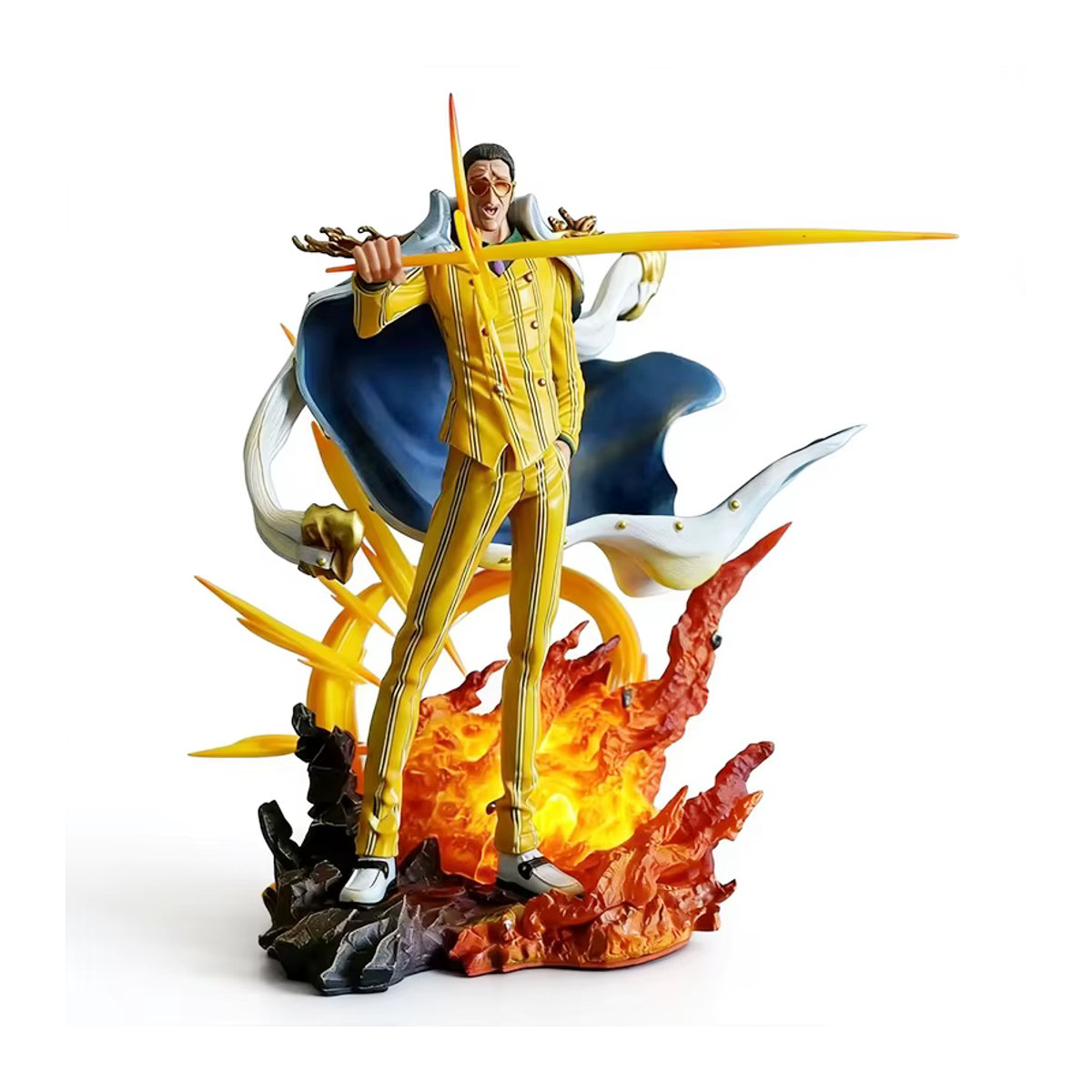 Bandai One Piece Anime Actionfigur Borsalino gelb aus Kunststoff - Bild 2