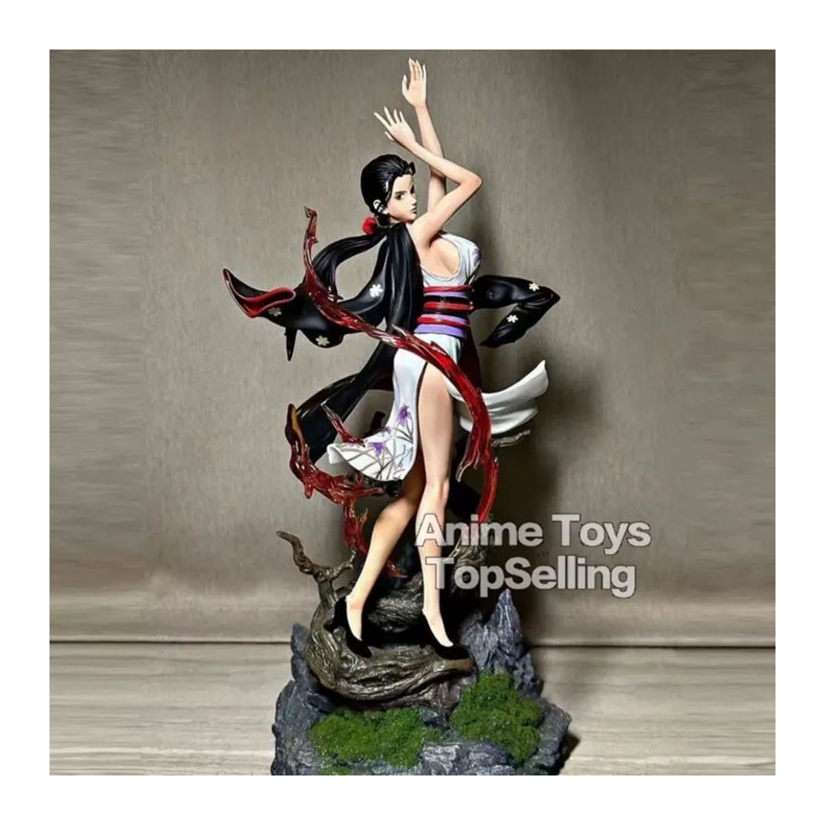 Bandai One Piece Anime Actionfigur Nico Robin als PVC Statue, mehrfarbig, Höhe: 38 cm - Bild 6