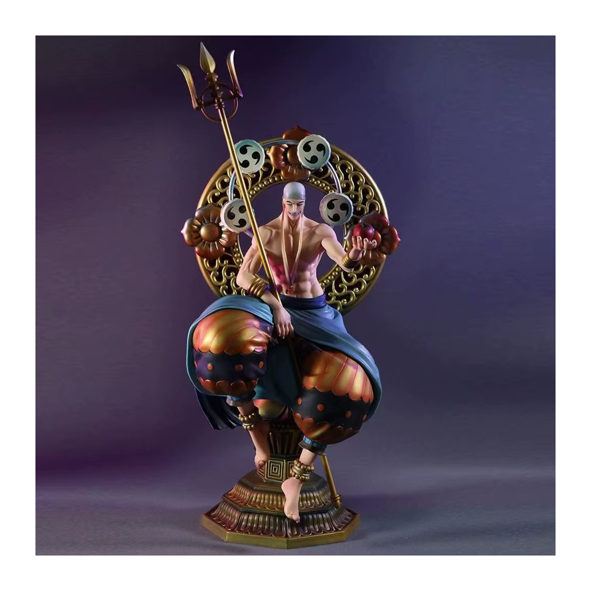 Bandai One Piece Anime Enel Actionfigur aus PVC, mehrfarbig, Höhe: 39 cm - Bild 2