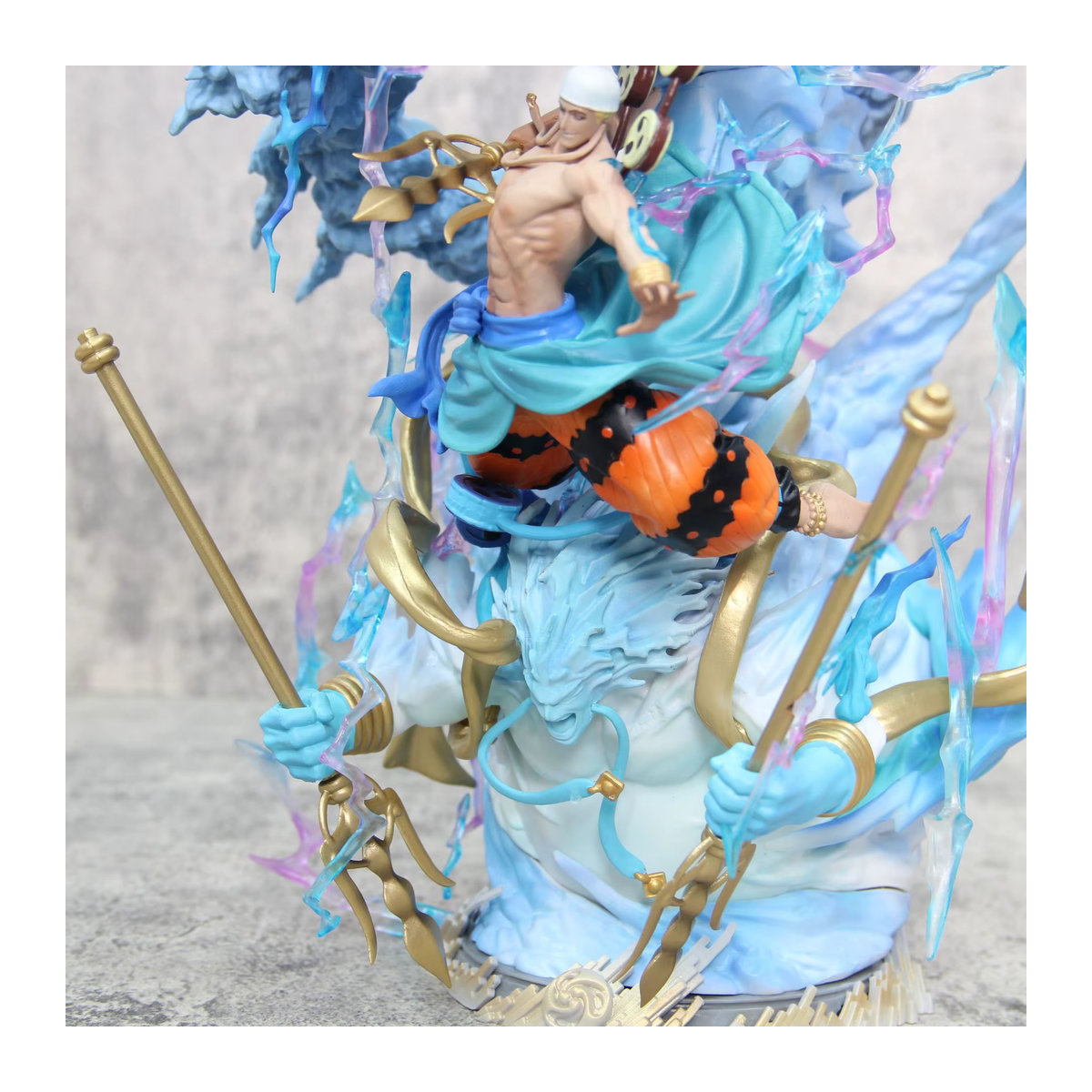 Bandai One Piece Anime Enel Figur aus PVC, mehrfarbig, Höhe: 36 cm - Bild 3