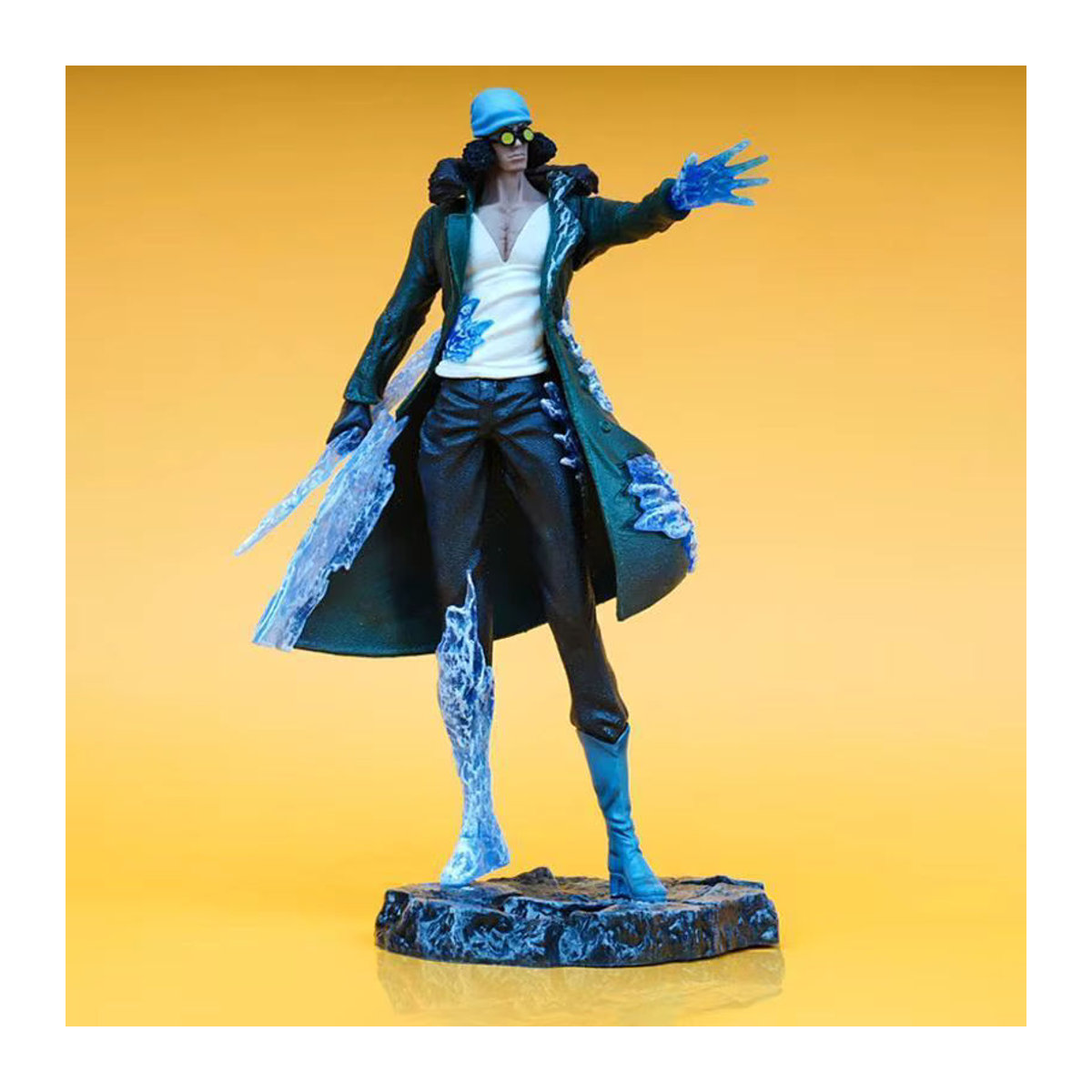 Bandai One Piece Anime Figur Aokiji Kuzan Eiszeit Modell aus Kunststoff, mehrfarbig, Höhe: 31 cm - Bild 4
