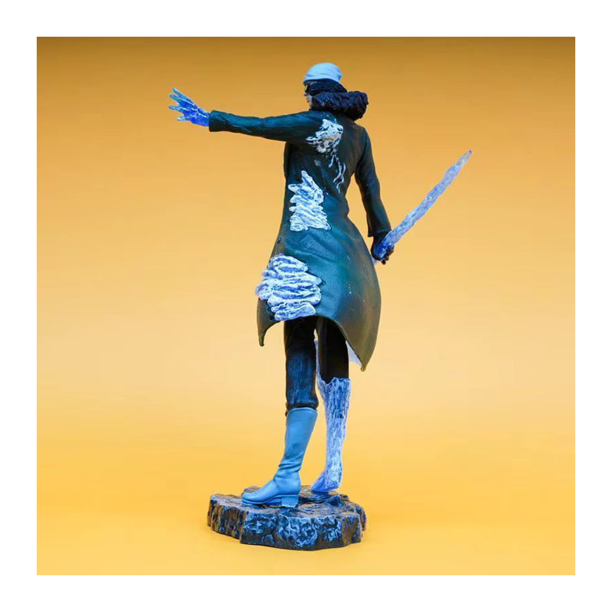 Bandai One Piece Anime Figur Aokiji Kuzan Eiszeit Modell aus Kunststoff, mehrfarbig, Höhe: 31 cm - Bild 5