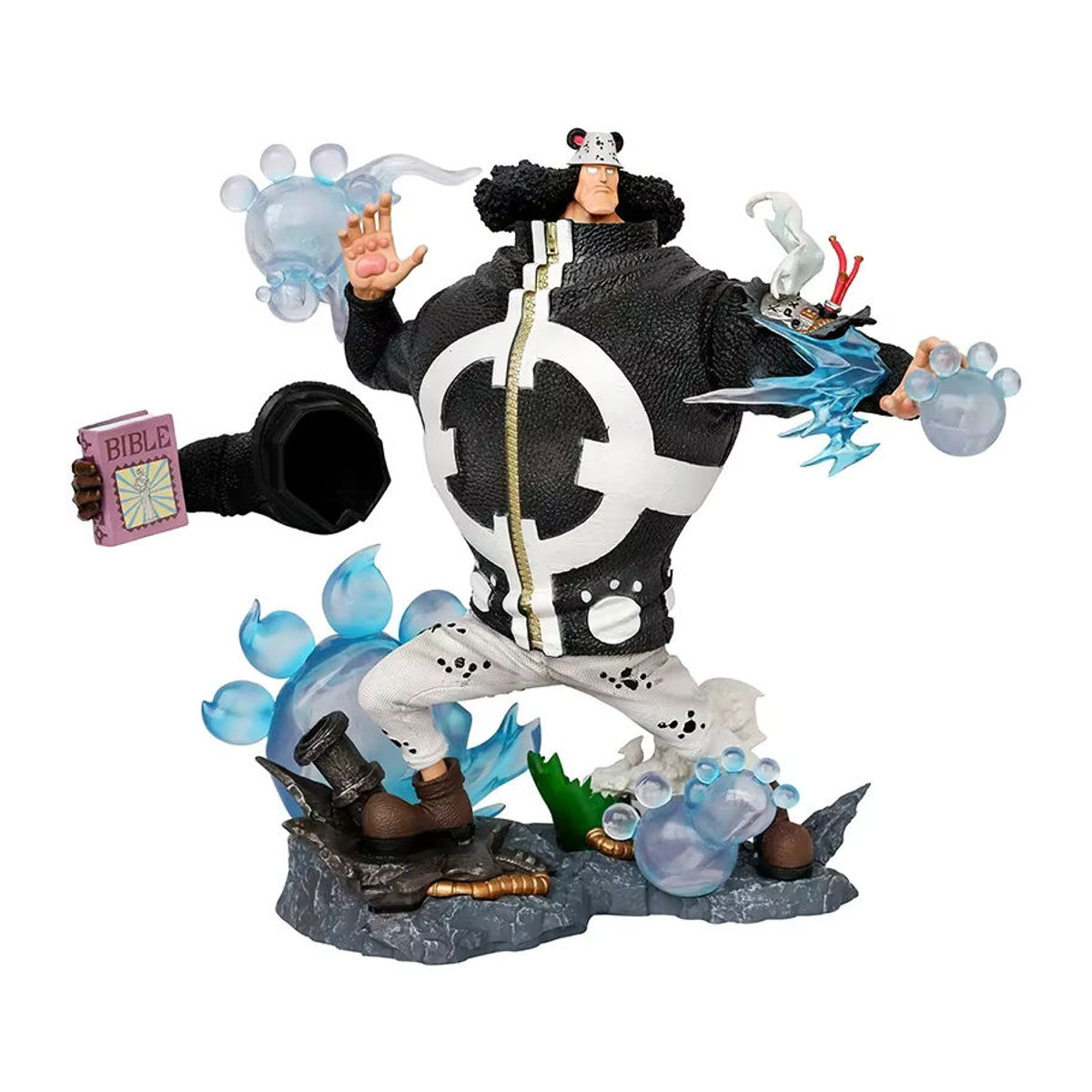 Bandai One Piece Anime Figur Bartholemew Kuma mit austauschbaren Händen, mehrfarbig, Höhe: 32 cm - Bild 5