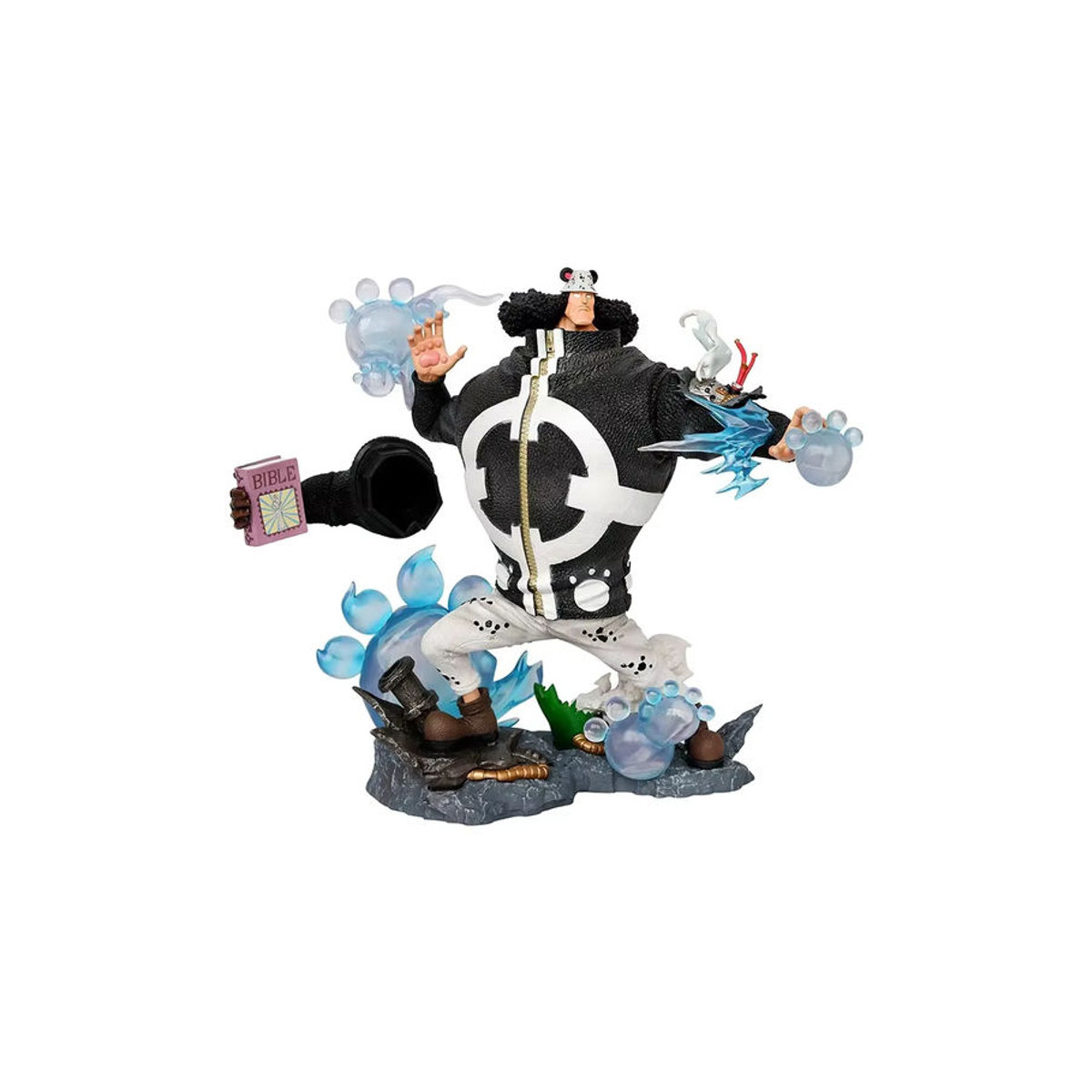 Bandai One Piece Anime Figur Bartholemew Kuma mit austauschbaren Händen, mehrfarbig, Höhe: 32 cm - Bild 7