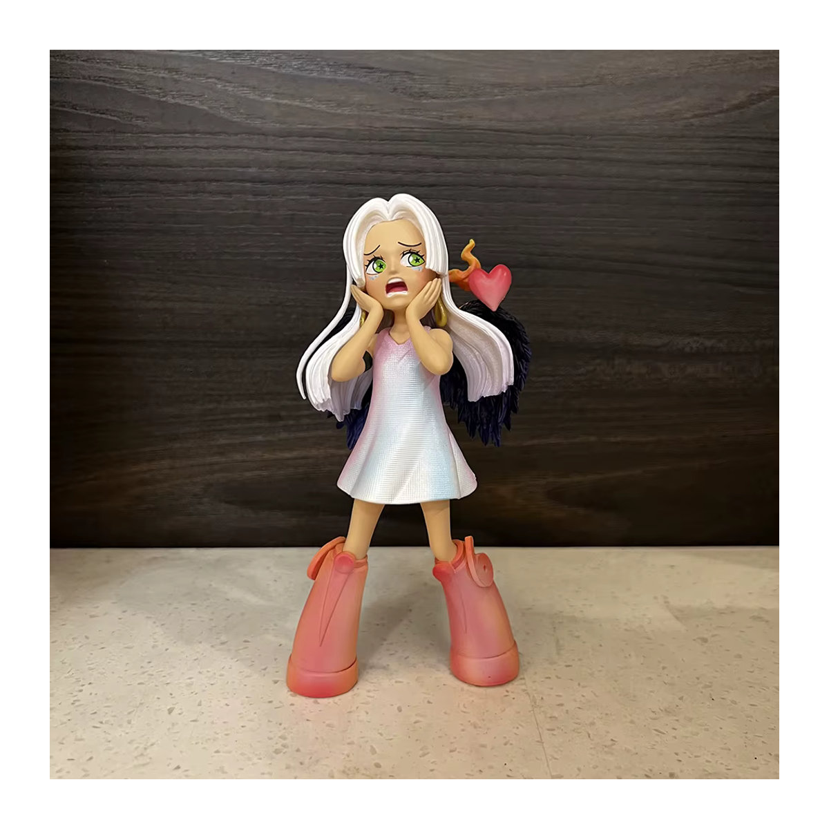 Bandai One Piece Anime Figur Boa Hancock Seraphim Statue aus Kunststoff, mehrfarbig, Höhe: 11,5 cm - Bild 2