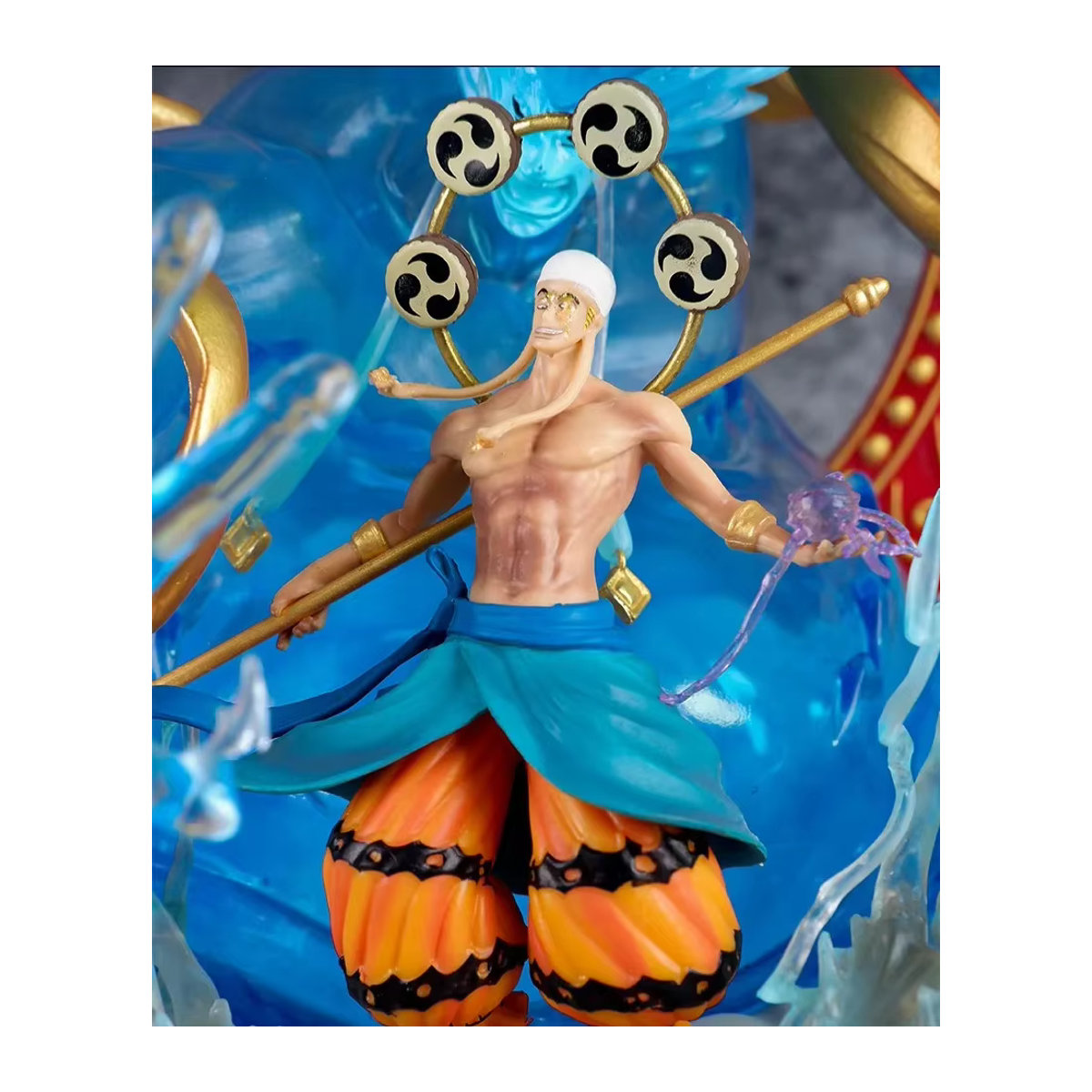 Bandai One Piece Anime Figur Enel Sky Island Charakter aus PVC, mehrfarbig, Höhe: 29 cm - Bild 2