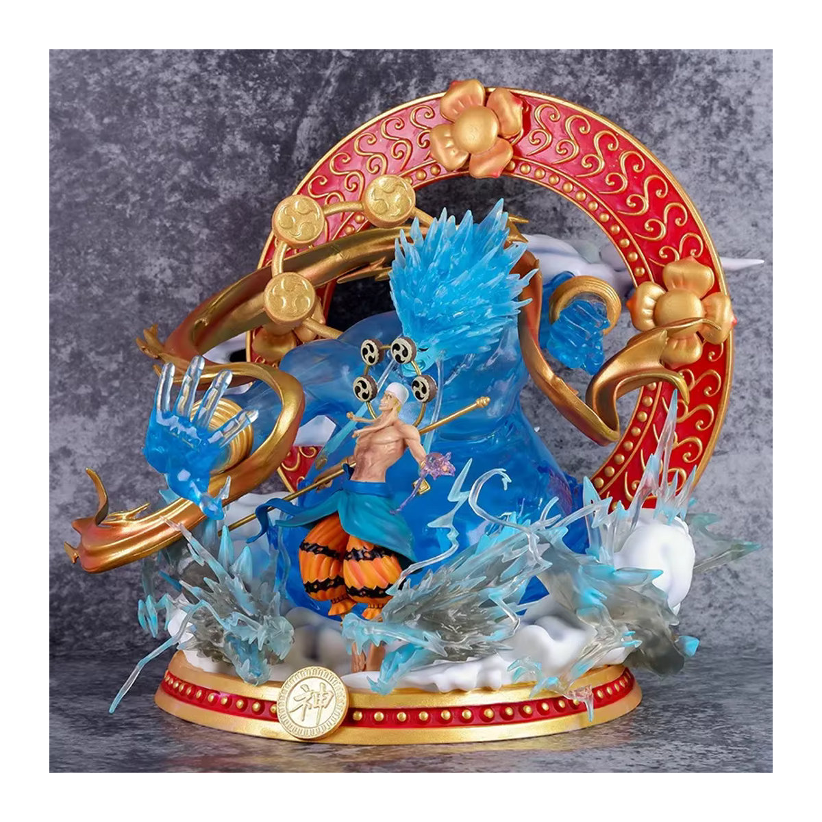 Bandai One Piece Anime Figur Enel Sky Island Charakter aus PVC, mehrfarbig, Höhe: 29 cm - Bild 3