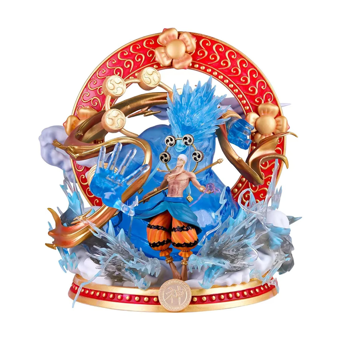 Bandai One Piece Anime Figur Enel Sky Island Charakter aus PVC, mehrfarbig, Höhe: 29 cm - Bild 5