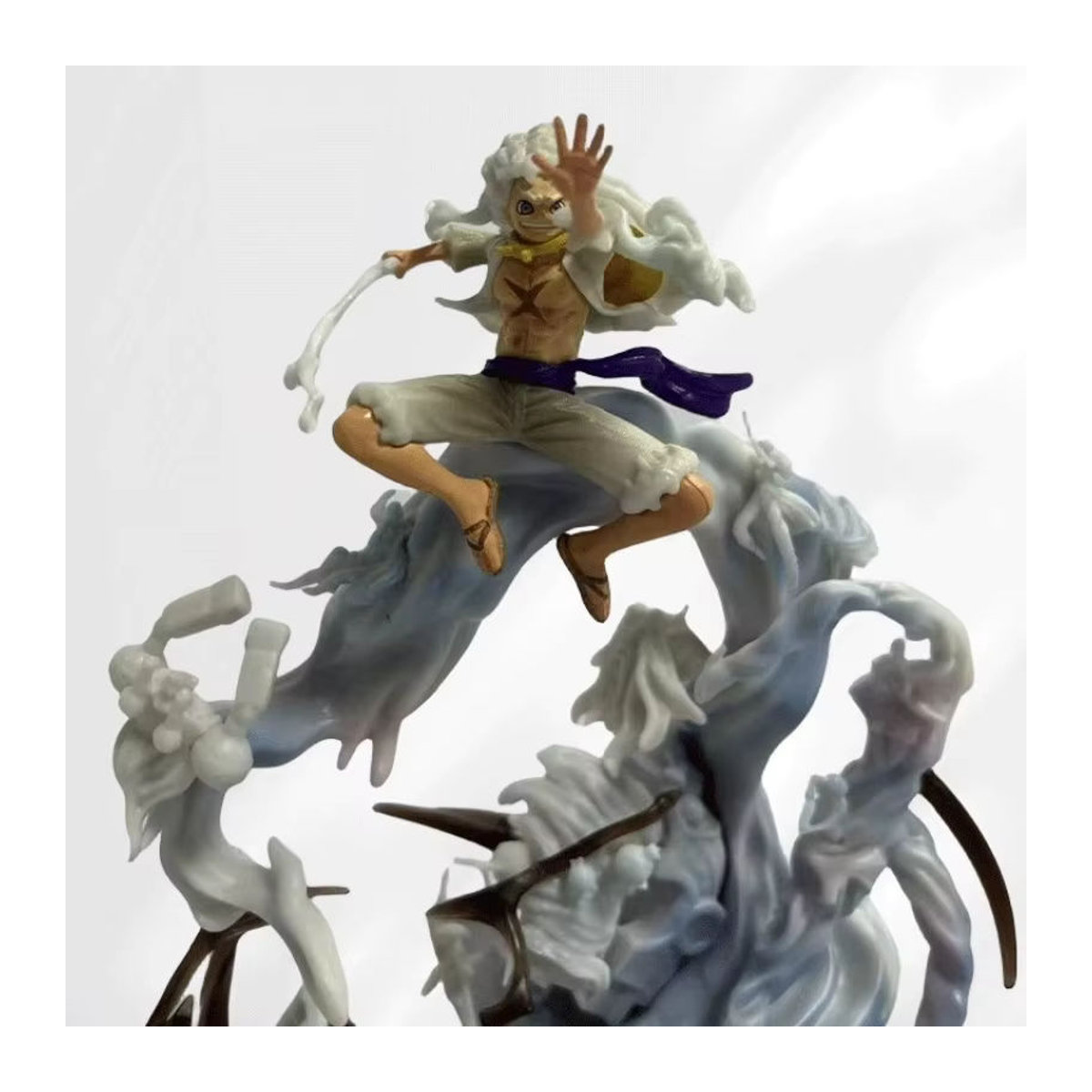 Bandai One Piece Anime Figur Monkey D. Luffy Gear 5 Nika Sonnengott Modellstatue mehrfarbig - Bild 4