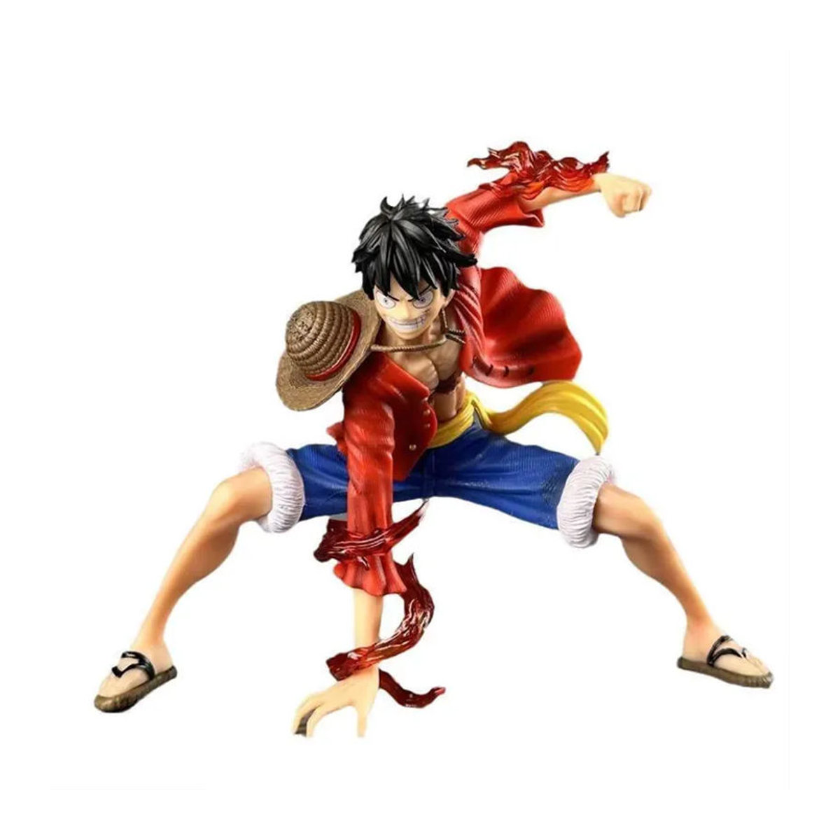 Bandai One Piece Anime Figur Nika Straw Hat Road Flying aus PVC, mehrfarbig - Bild 4
