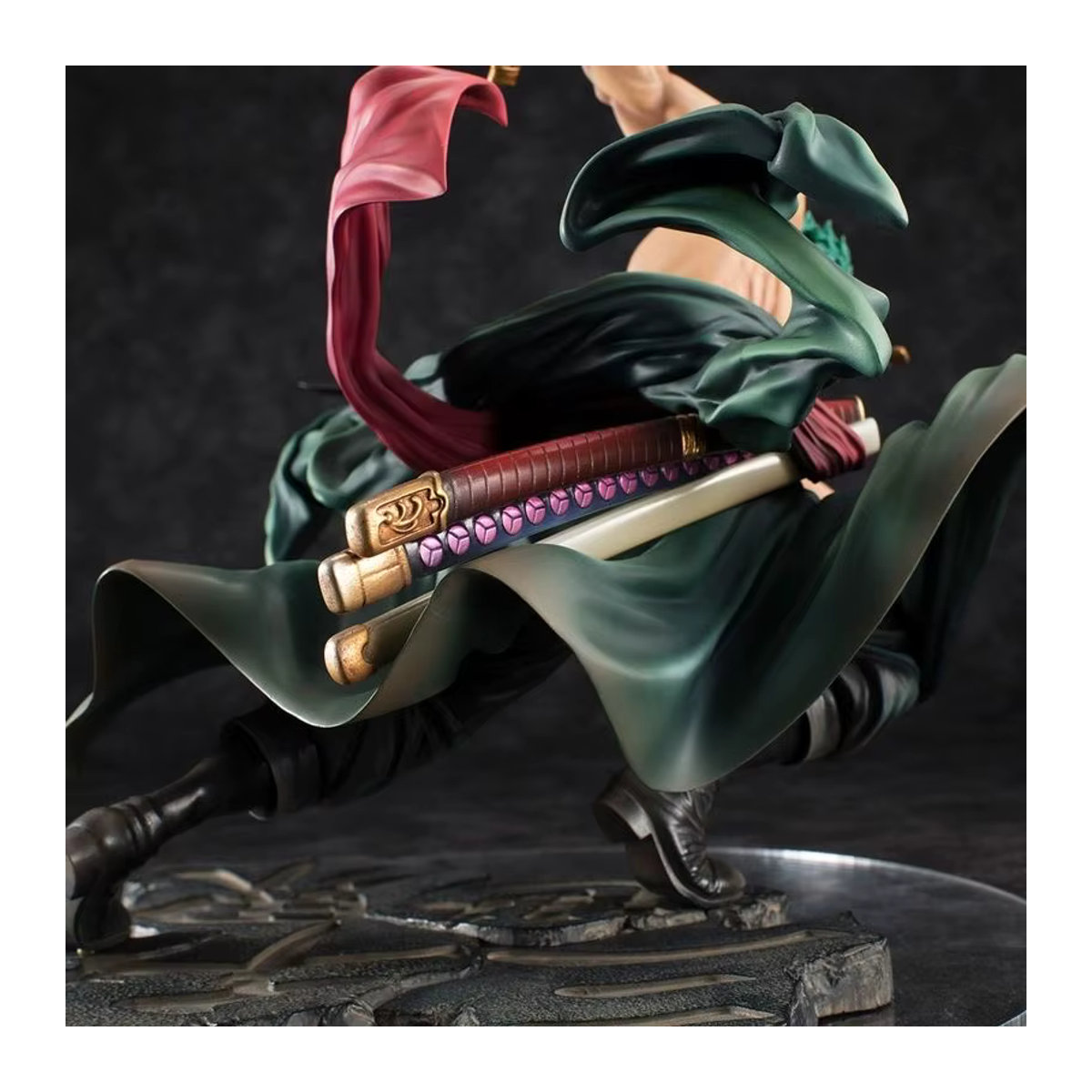 Bandai One Piece Anime-Figur Roronoa Zoro Drei-Klingen-Sa-Maximum Actionfigur, mehrfarbig, Höhe: 10 cm - Bild 3