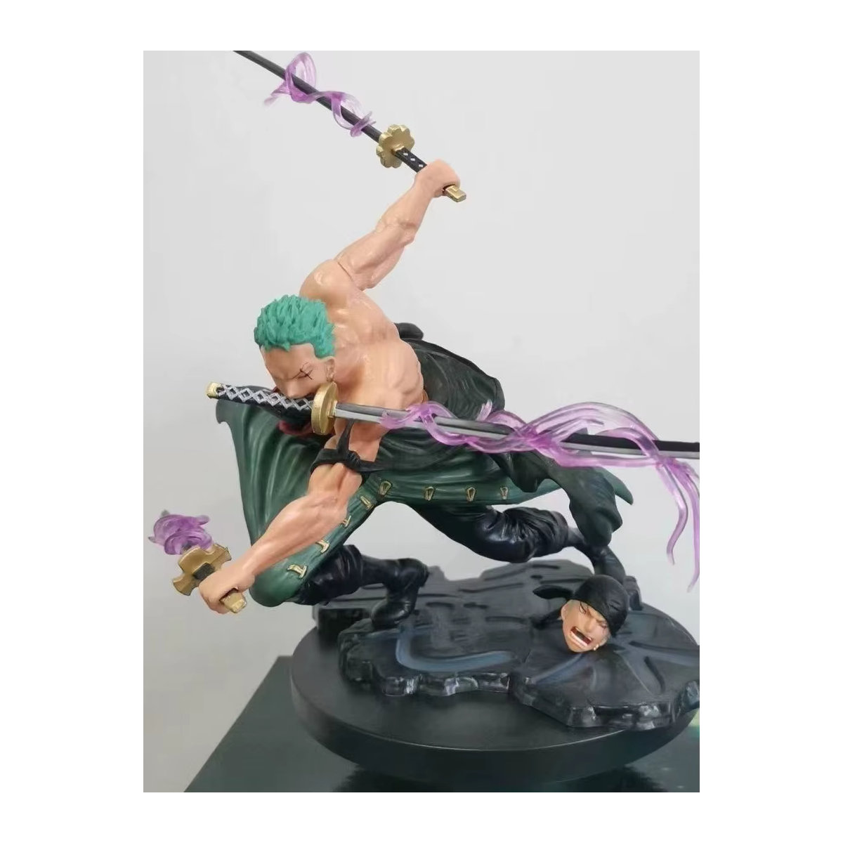 Bandai One Piece Anime-Figur Roronoa Zoro Drei-Klingen-Sa-Maximum Actionfigur, mehrfarbig, Höhe: 10 cm - Bild 4