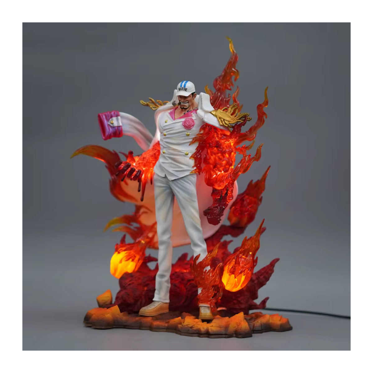 Bandai One Piece Anime Figur Sakazuki Actionfigur aus Kunststoff, mehrfarbig, Höhe: 34 cm - Bild 4
