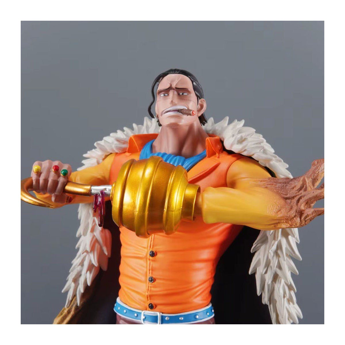 Bandai One Piece Anime Figur Sir Crocodile als PVC Statue, mehrfarbig, Höhe: 29 cm - Bild 3