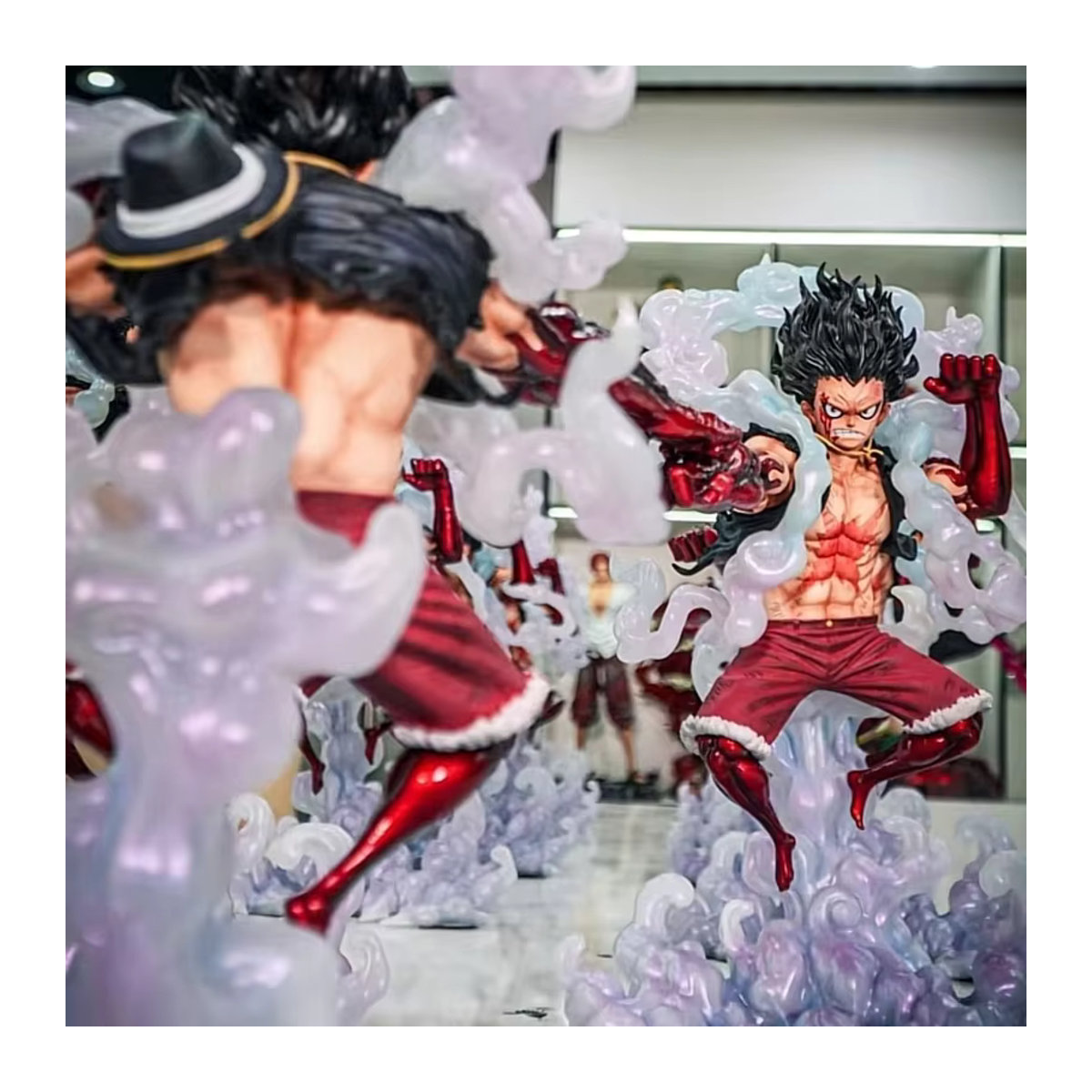 Bandai One Piece Anime Figur Snake Man Luffy Actionfigur aus Kunststoff, mehrfarbig, Höhe: 30 cm - Bild 4