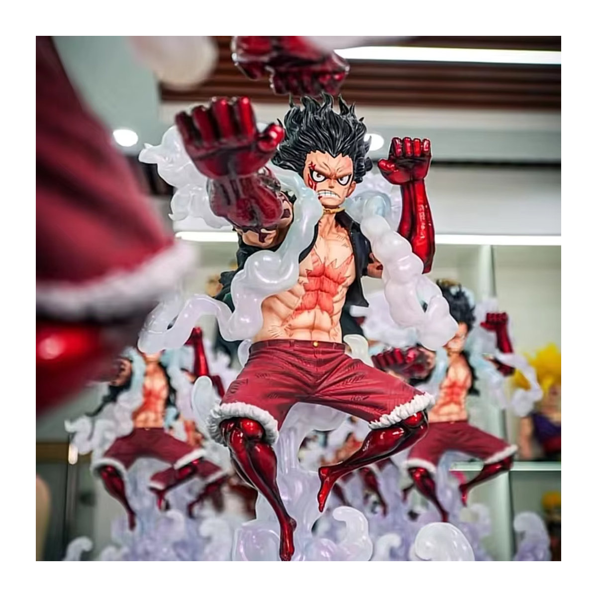 Bandai One Piece Anime Figur Snake Man Luffy Actionfigur aus Kunststoff, mehrfarbig, Höhe: 30 cm - Bild 5