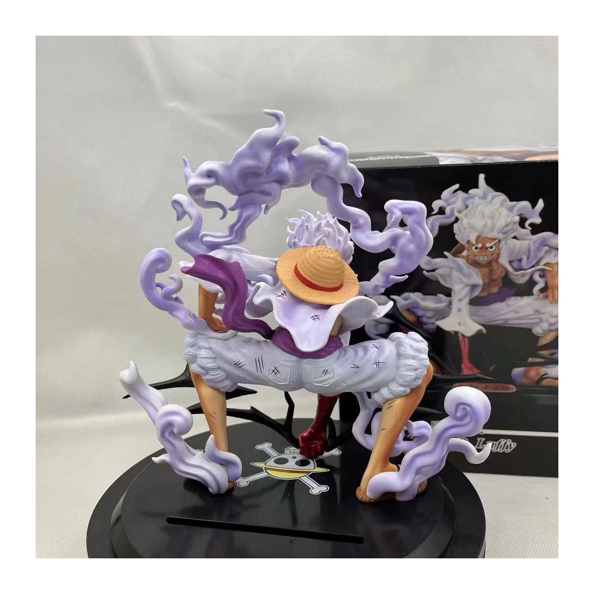 Bandai One Piece Anime Figur Sonnengott Nika Luffy Awakening Status Statue aus Kunststoff, rot/mehrfarbig - Bild 2