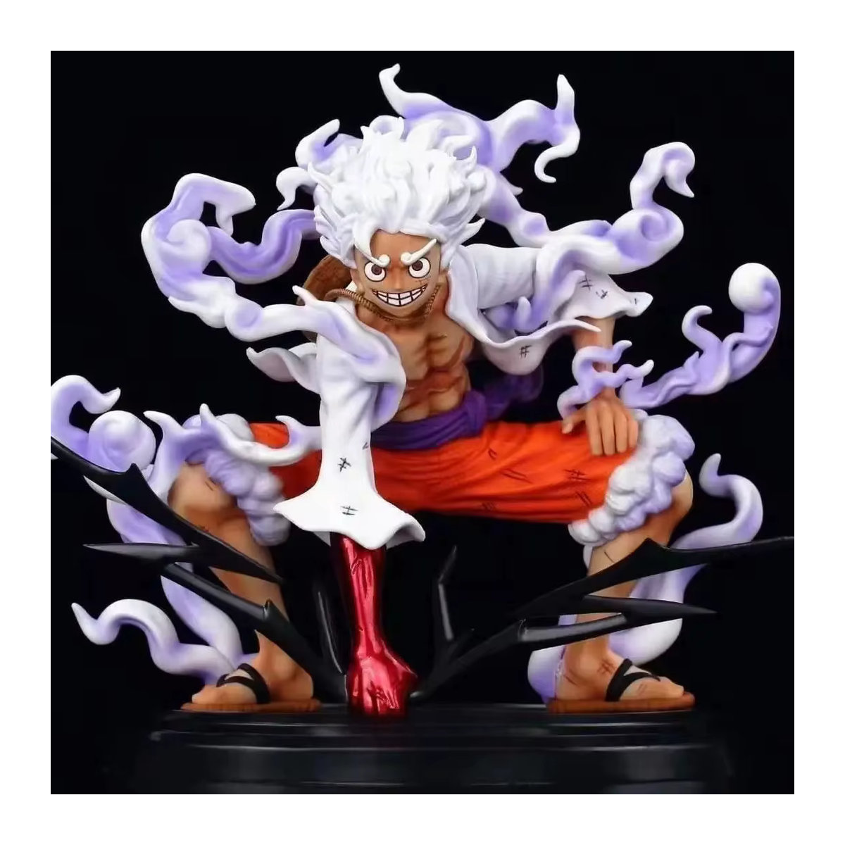 Bandai One Piece Anime Figur Sonnengott Nika Luffy Awakening Status Statue aus Kunststoff, rot/mehrfarbig - Bild 4