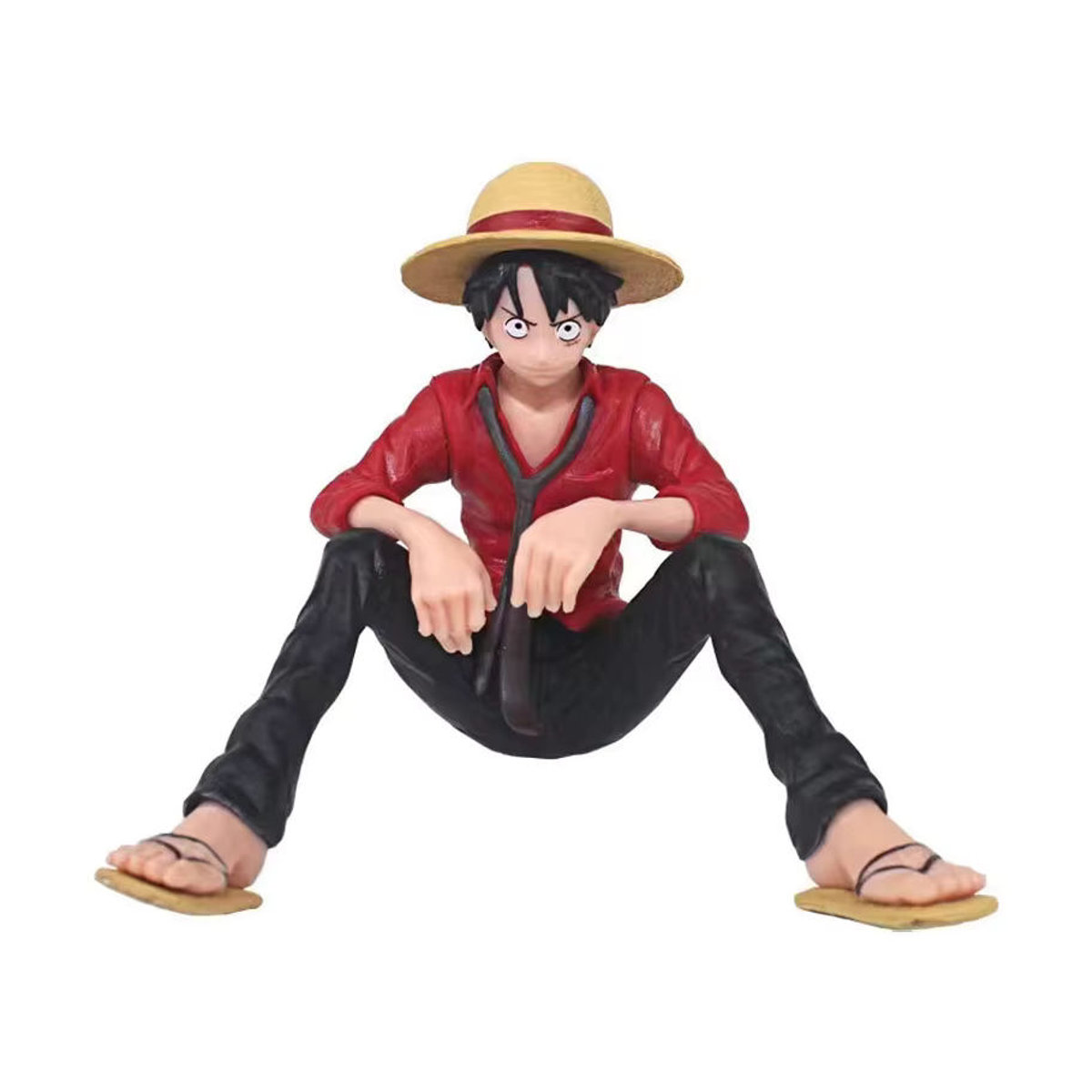Bandai One Piece Anime Figuren Set Ruffy Sabo Ace als Dekoration und Sammlerstücke in Mehrfarbig, Höhe: 10 cm - Bild 4