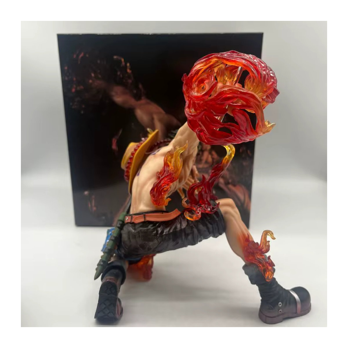 Bandai One Piece Anime Portgas D. Ace Actionfigur, mehrfarbig, Höhe: 20 cm - Bild 6