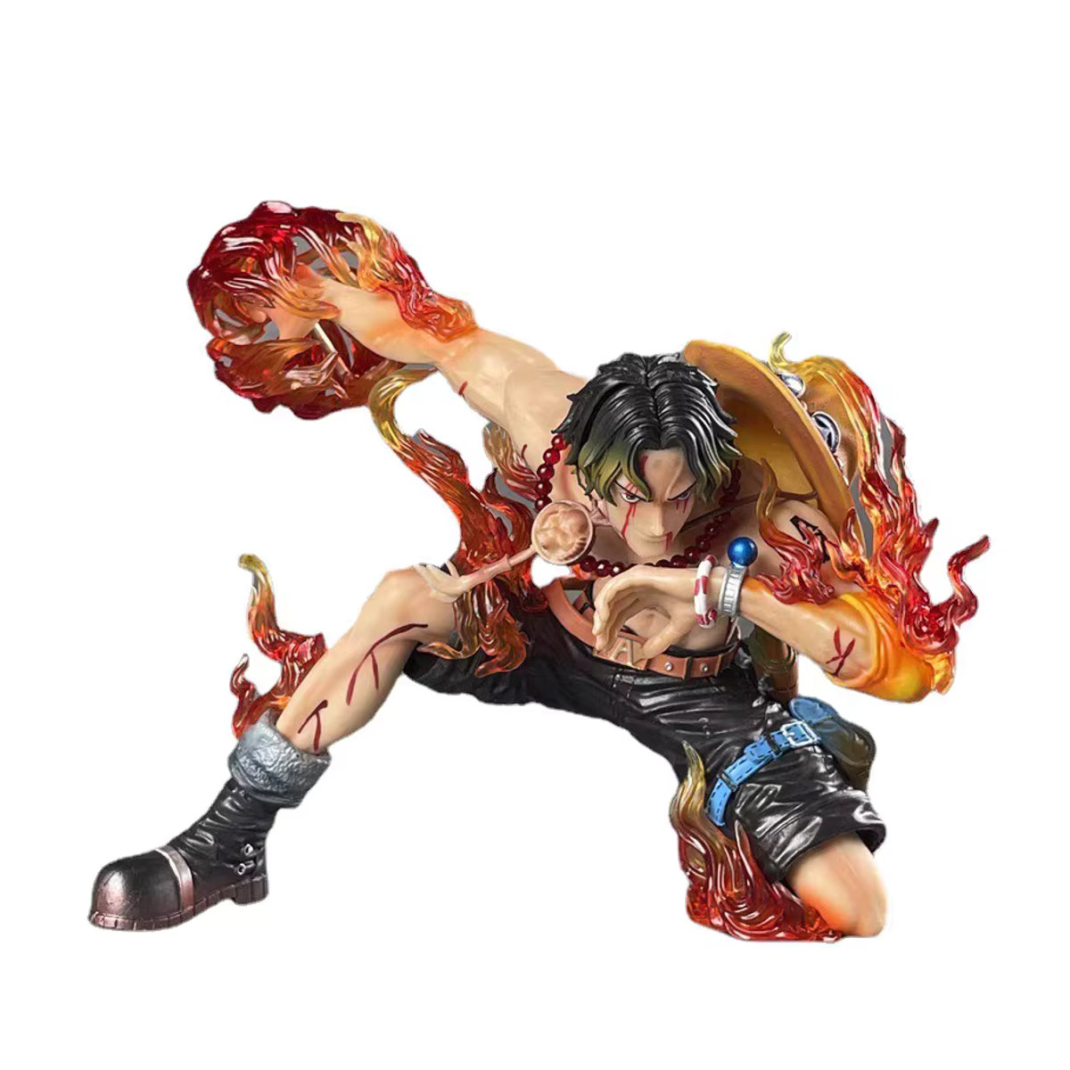 Bandai One Piece Anime Portgas D. Ace Actionfigur, mehrfarbig, Höhe: 20 cm - Bild 7