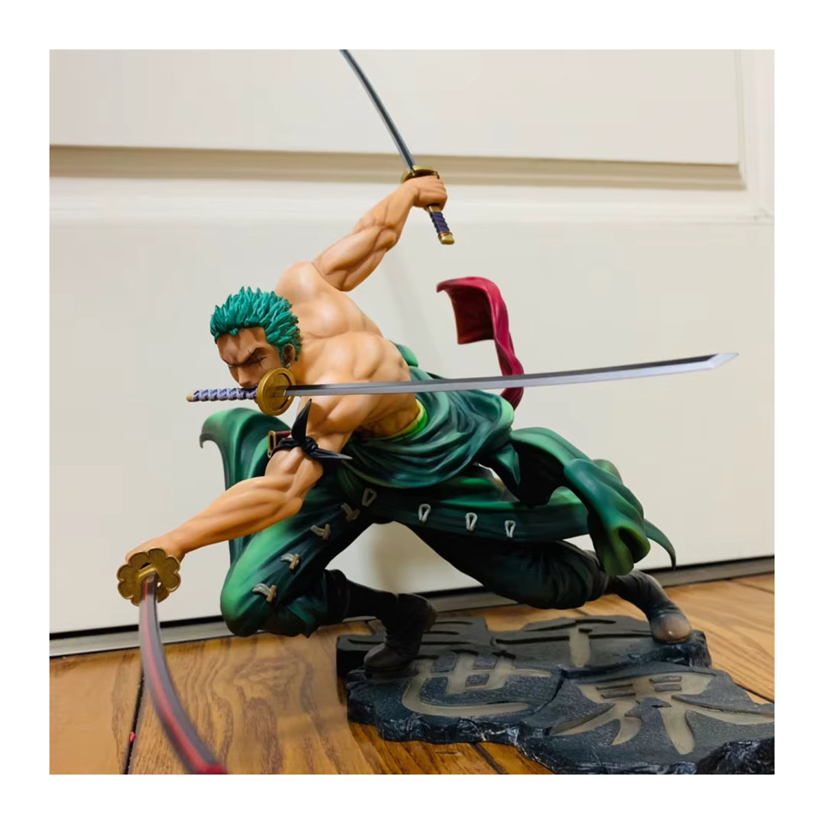 Bandai One Piece Anime Roronoa Zoro Actionfigur aus PVC, mehrfarbig, Höhe: 10 cm - Bild 2