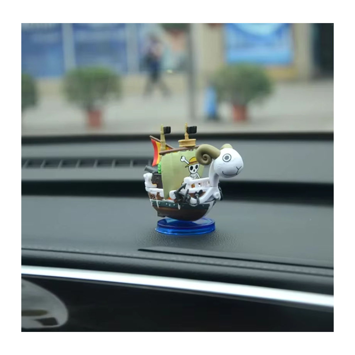 Bandai One Piece Anime Schiff Modell Thousand Sunny und Going Merry Figuren aus Kunststoff, mehrfarbig, Höhe: 7 cm - Bild 3